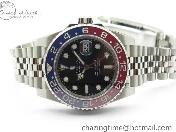 MiroTime 0504 GMT-Master II 126710 BLRO Pepsi Red Blue Ceramic 904L Steel VRF 1:1 Best Edition SA3285 CHS MAX Version SmoothTexture 2796